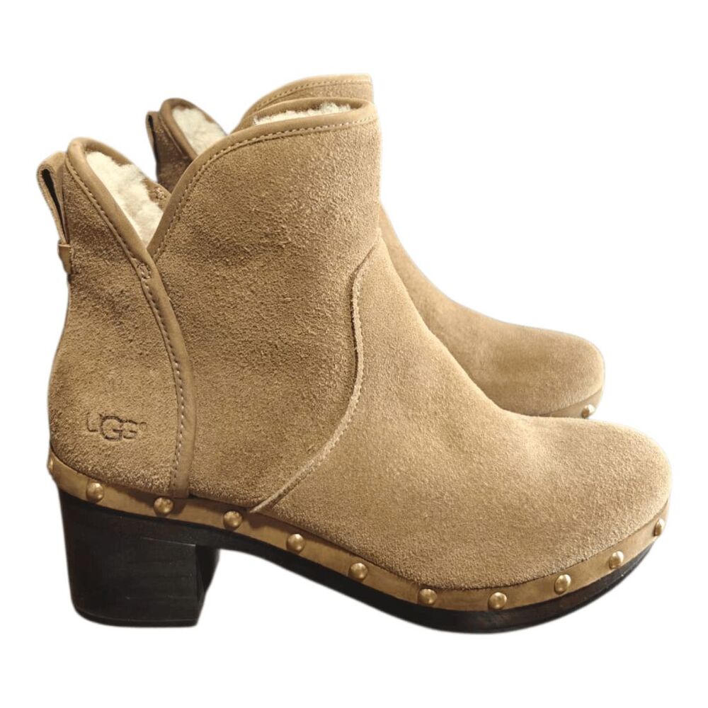 UGG Cam II Heeled Ankle Boot Size 7 - Picture 5 of 12